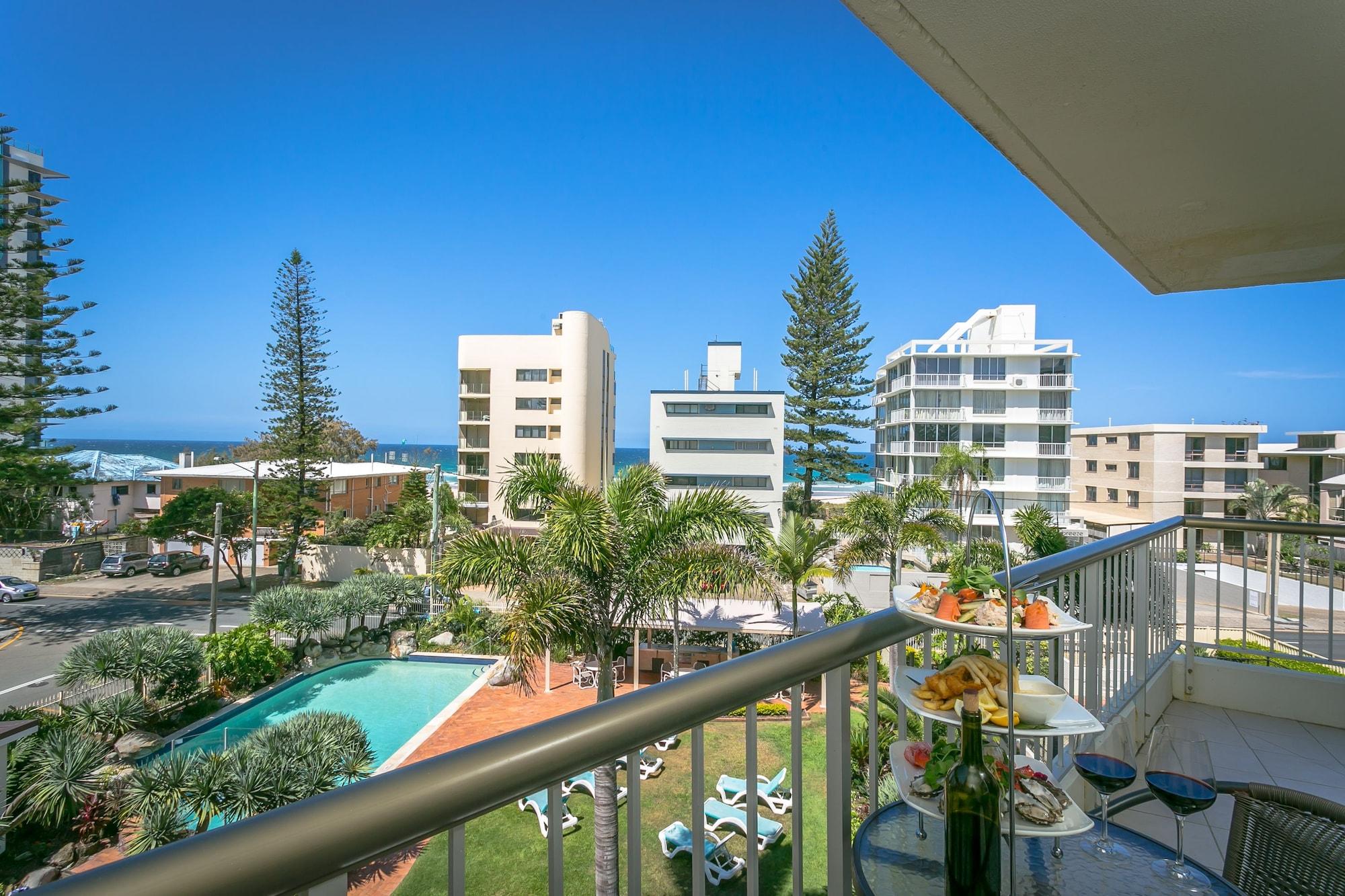 Surfers Beachside Holiday Apartments Gold Coast Exterior foto