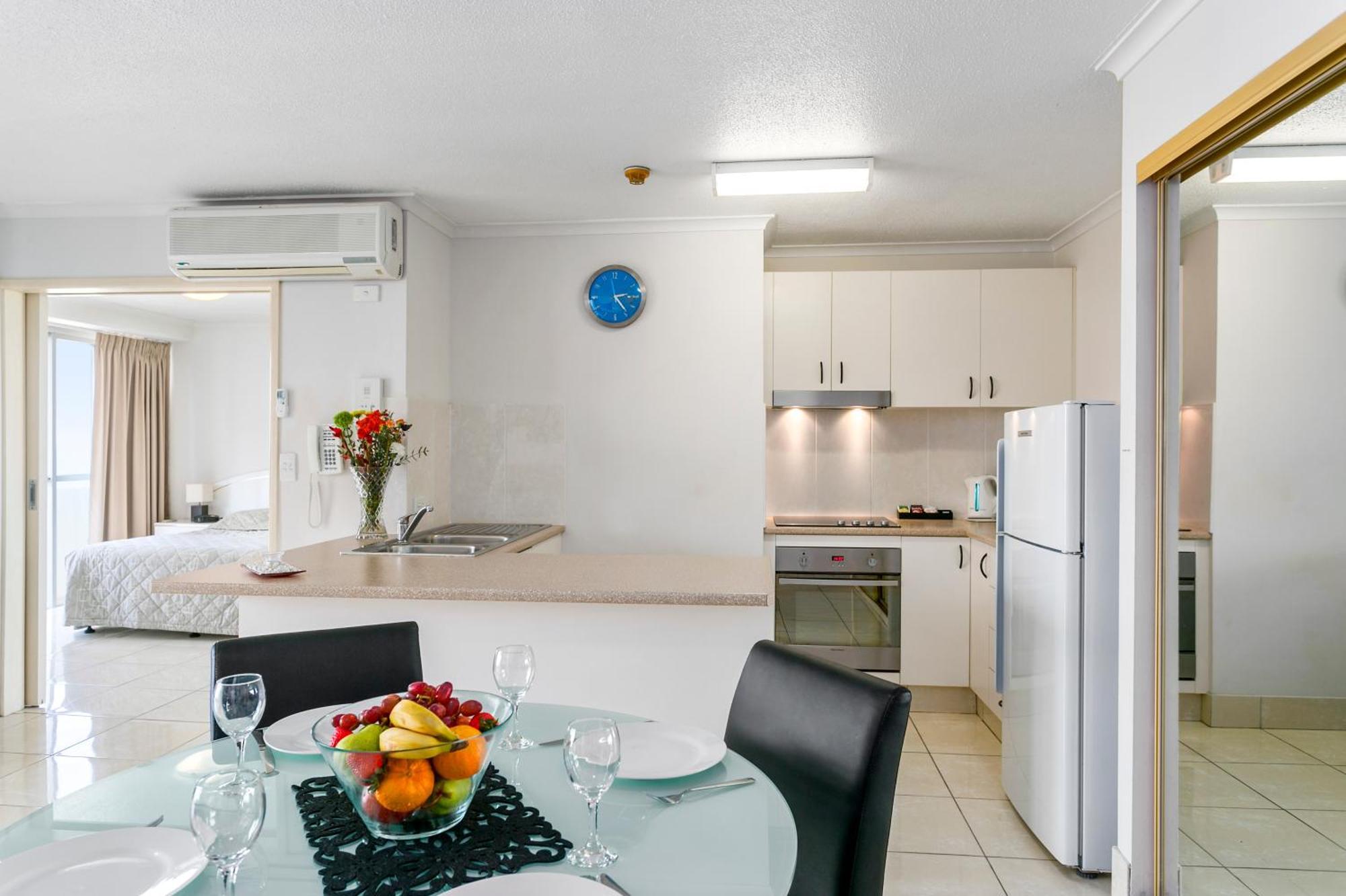 Surfers Beachside Holiday Apartments Gold Coast Quarto foto